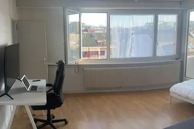 Image de Appartment in Geneva city center with view & balcony / loggia
