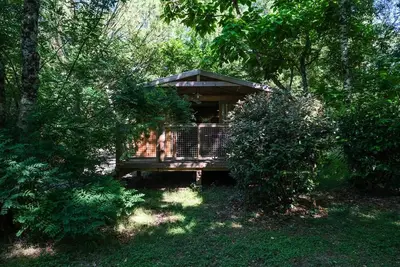 Image de EcoLodge 4 saisons Premium 40m² (2 chambres ) + Terrasse couverte 4 personnes