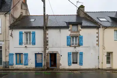 Image de Maison de vacances 'Maison Sarzeau Centre - La Bernache' avec piscine partagée, terrasse et Wi-Fi
