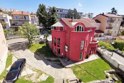 Image de Appartement de deux chambres avec le balcon et la vue sur le mer Crikvenica (A-22516-a)