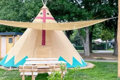 Image de Tipi Alabama am Kiebitzer See