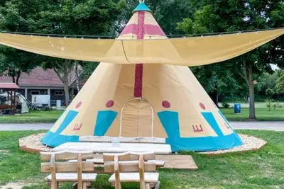 Image de Tipi Missouri am Kiebitzer See