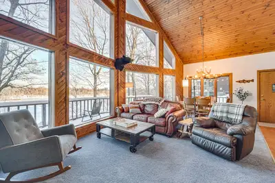 Image de Rice Lake Cabin Retreat w/ Red Cedar Lake Access!