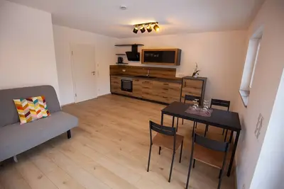 Image de Ferienwohnung Morgensonne, 1-4pers. , 1sep. Schlafzimmer, SĂĽdterrasse