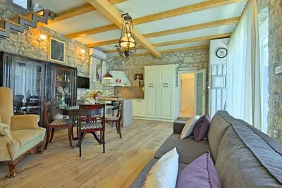 Holiday home with sea view, 4 persons, private garden, only 100m from the sea.