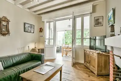 Image de À 150m de la plage du Betey, maison pour 6