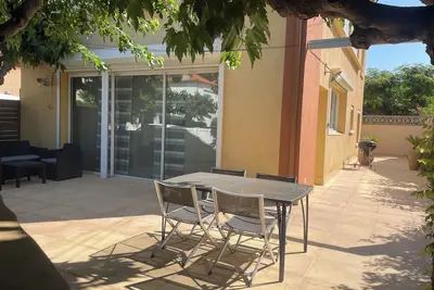 Image de Valras Arrago, Au jardin ombragé, appart 78m², 6 pers