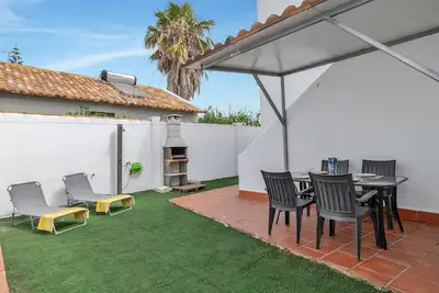 Maison de vacances 'Casa Rafael' avec vue sur la mer, Wi-Fi et climatisation