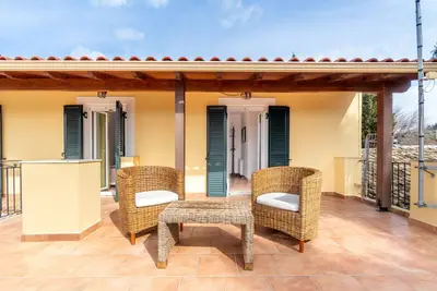 Image de Maison de vacances \"Ilios County House\" avec vue sur la mer, terrasse privée et Wi-Fi