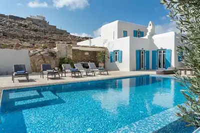 Image de Villa 'Luxury Sea View' avec piscine privée, terrasse privée et climatisation