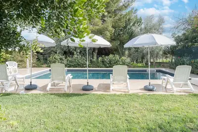 Image de Maison de vacances 'Zacchitella Garden House' avec piscine privée, Wi-Fi et climatisation