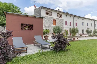 Image de Appartement 'Agriturismo Tenuta Corte Tese' avec jardin partagé et climatisation