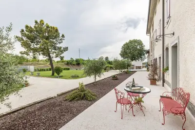 Image de Appartement vacances \"Agriturismo Tenuta Corte Tese 2\" avec jardin partagé et Wi-Fi