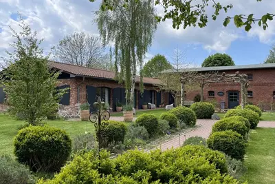 Image de Ferme 'Hof Himmelgrün' avec jardin partagé et Wi-Fi