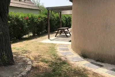 Image de Mas 6/7 Pers Clim Jardin Piscine collective dans résidence Ile Des Pecheurs