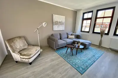 acht-Appartement-Vue ville-Salle de bain privée séparée