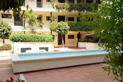 Image de Agréable appartement pour 6 personnes avec Wifi, piscine, climatisation, Tv, terrasse et parking