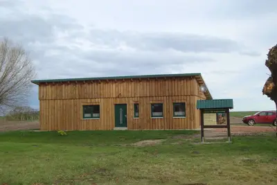 Image de Ferienhaus \"zur Trapperstation\" in Dörflicher Natur mit Terrasse