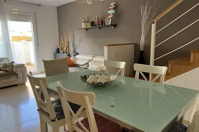 Image de Maison sur la plage avec piscine