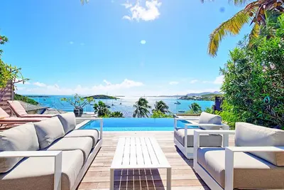 Image de Villa de rêve avec piscine privée, clim et Wi-Fi à Saint-Martin