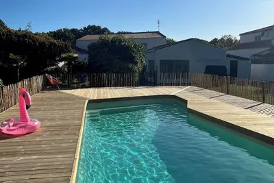 Image de IØ Ile d’Oléron Vertbois Villa Bois Piscine & mer