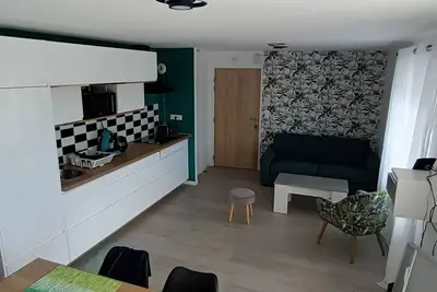 Image de Appartement neuf, Ă 5minutes de la plage, commerce au Rdc, pour 4 personnes.