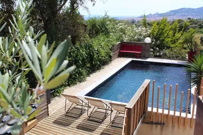 Image de Villa Diane Taylani - Vue mer et piscine à Ajaccio