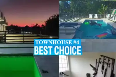 Image de Gym+Pool+Hottub+3 Lounge Areas-#4 Airport 10 mins 2 Bed 2. 5 Bath Townhouse #4.