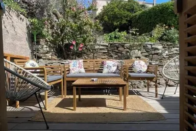 Image de Maison Bord de Mer Avec Terrasse