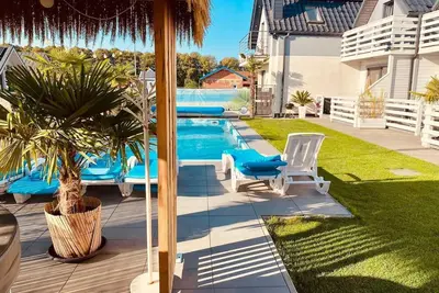Image de Maison de vacances Mielno pour 1 - 5 personnes avec 2 chambres Ă coucher - Maison mitoyenne