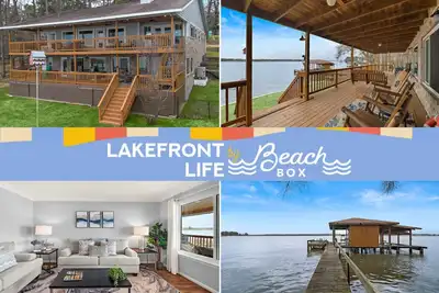 Image de Lakefront retreat with private dock and water toys