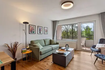 Image de Appartement 'Berg Und Tal' avec vue sur les montagnes, balcon et Wi-Fi