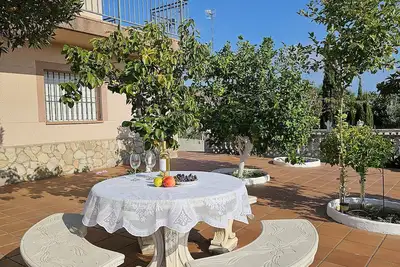 Image de Ferienhaus/villa, Wohnung, Costa Brava, bei Lloret de Mar mit Bergblick