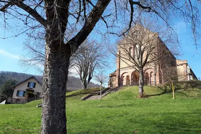 Image de Au pied du massif vosgien, un gîte dans une maison traditionnelle de village