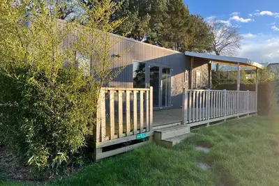 Image de Rare vue Mer Camping 5* mobil-home 3ch 2sdb clim Houlgate la Vallée