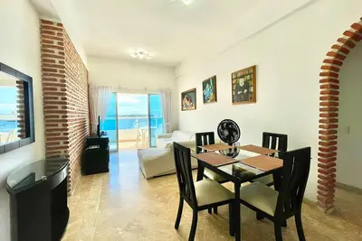 Image de Hermoso Apartamento con BalcĂłn y Vista al mar