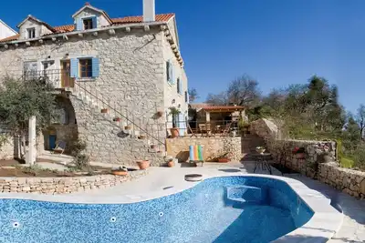 Image de Villa de luxe près de la mer et avec la piscine Milna, Brac (K-3100)