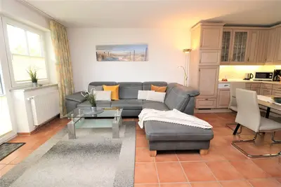 Image de Ferienwohnung mit Terrasse Direkt Hinter der DĂĽne