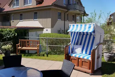 Image de Ferienwohnung mit GroĂźer Terrasse Direkt Hinter der DĂĽne