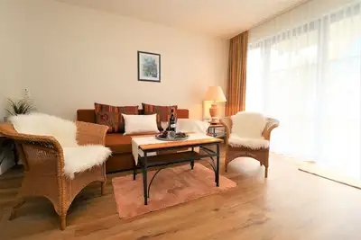 Image de Ferienwohnung mit Terrasse Direkt Hinter der DĂĽne nur Wenige Schritte zum Strand