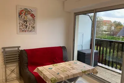 Image de Agréable 2 pièces avec balcon près de la plage - 4 pers, calme, stationnement gratuit