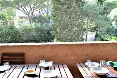 Image de Appartement cosy 3p, 6 pers, plage à pied, parking, navette gratuite, La Croix-Valmer