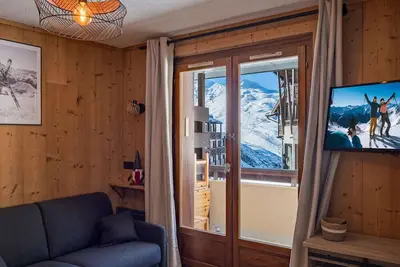 Image de Appartement Moderne à Val Thorens - 4 pers, 1 Chambre + Cabine, Balcon Sud, Ski aux Pieds