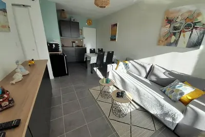 Image de Appartement T2 Rénové, Cosy et Calme, Proche Plage à St Hilaire-de-Riez, Parking Prive