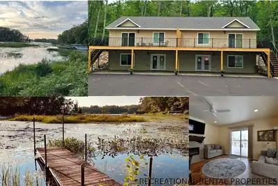 Image de Tri Lake Home- Waterfront, 4 acres of Land Between 3 lakes- Big Discount!