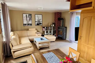Image de Ferienhaus Ganz Oder \" StĂĽck-davon\" Zwischen Werbellinsee und Grimnitzsee Ruhig
