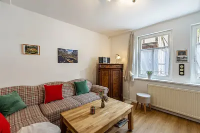 Image de Maison de vacances 'Bodebaude' avec vue sur les montagnes, terrasse privée et Wi-Fi