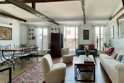 Image de Terrasse du Prince, top location 2 Br/Bth, A/C lift parking terrace, close M&Rer