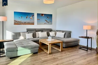 Image de Modern vacation apartment with terrace and lagoon view, in the middle of nature