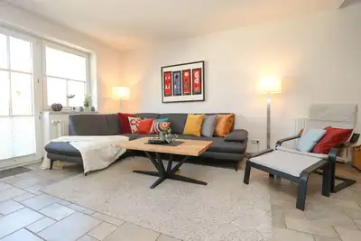 Image de Ferienwohnung Ăśber 2 Etagen mit Balkon Direkt Hinter der DĂĽne